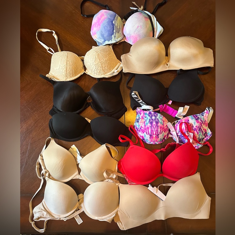 Victoria Secret 34A Lot of 11 Bras